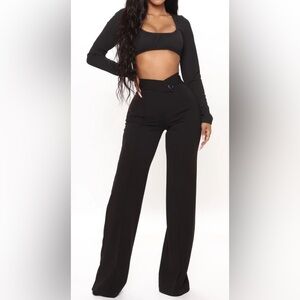 Elegant Black Women's Pants